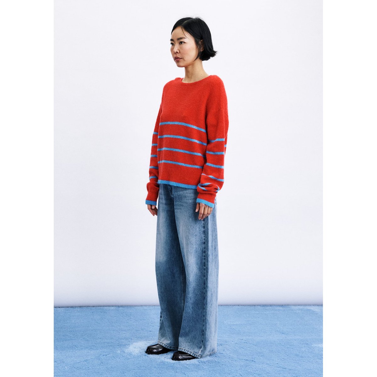 Pull Iwaki IWAKI rouge, FRNCH