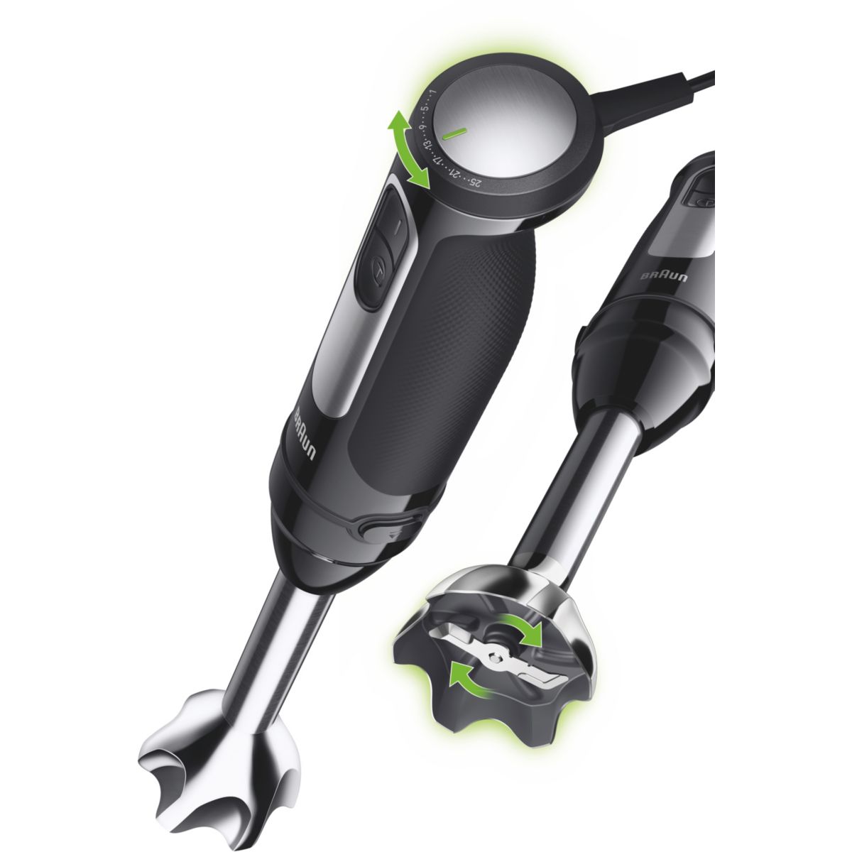 Mixeur pro plongeant MultiQuick 5 Pro MQ55001M couleur unique, BRAUN