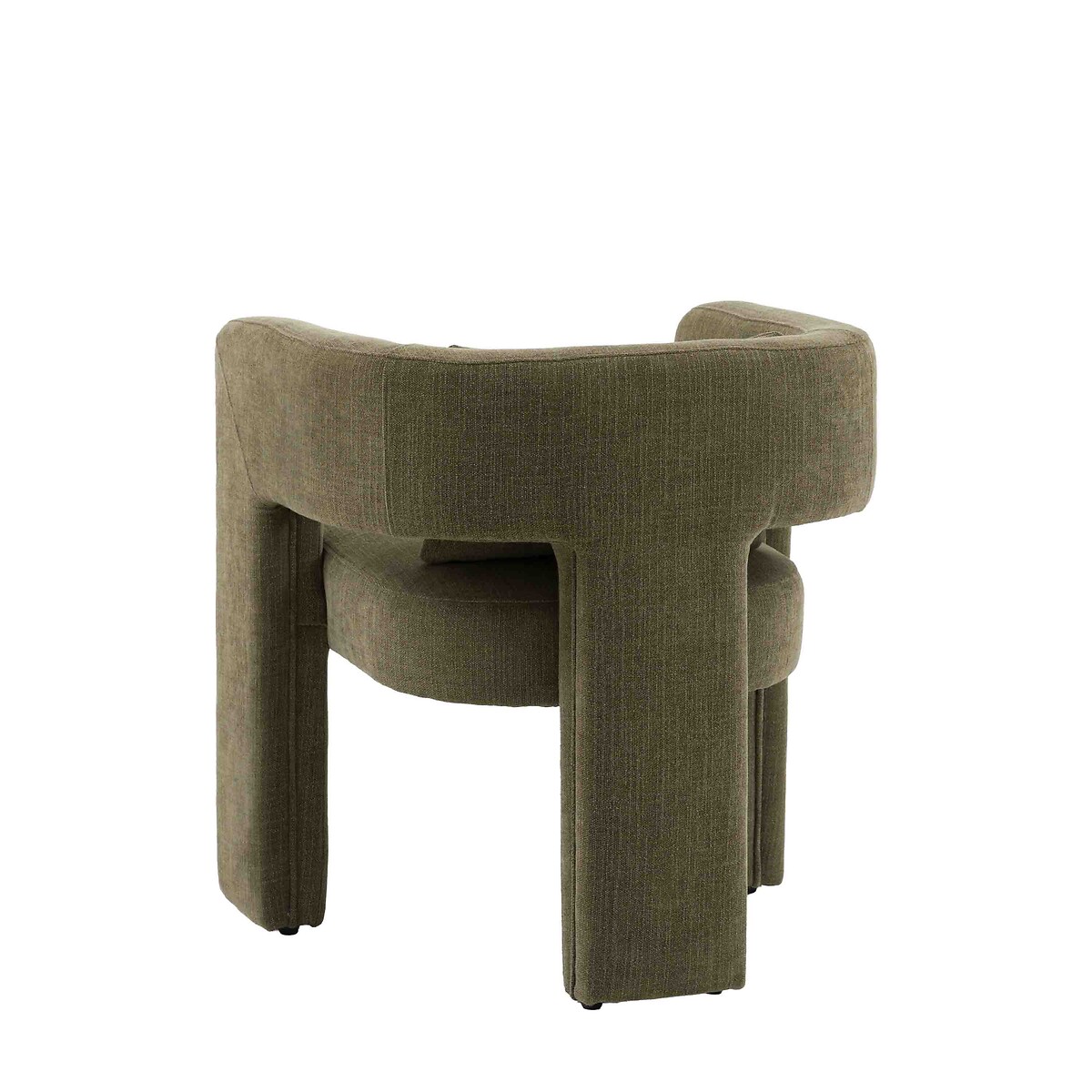 Arthur Sculptural Armchair olive, ÉDITÉ