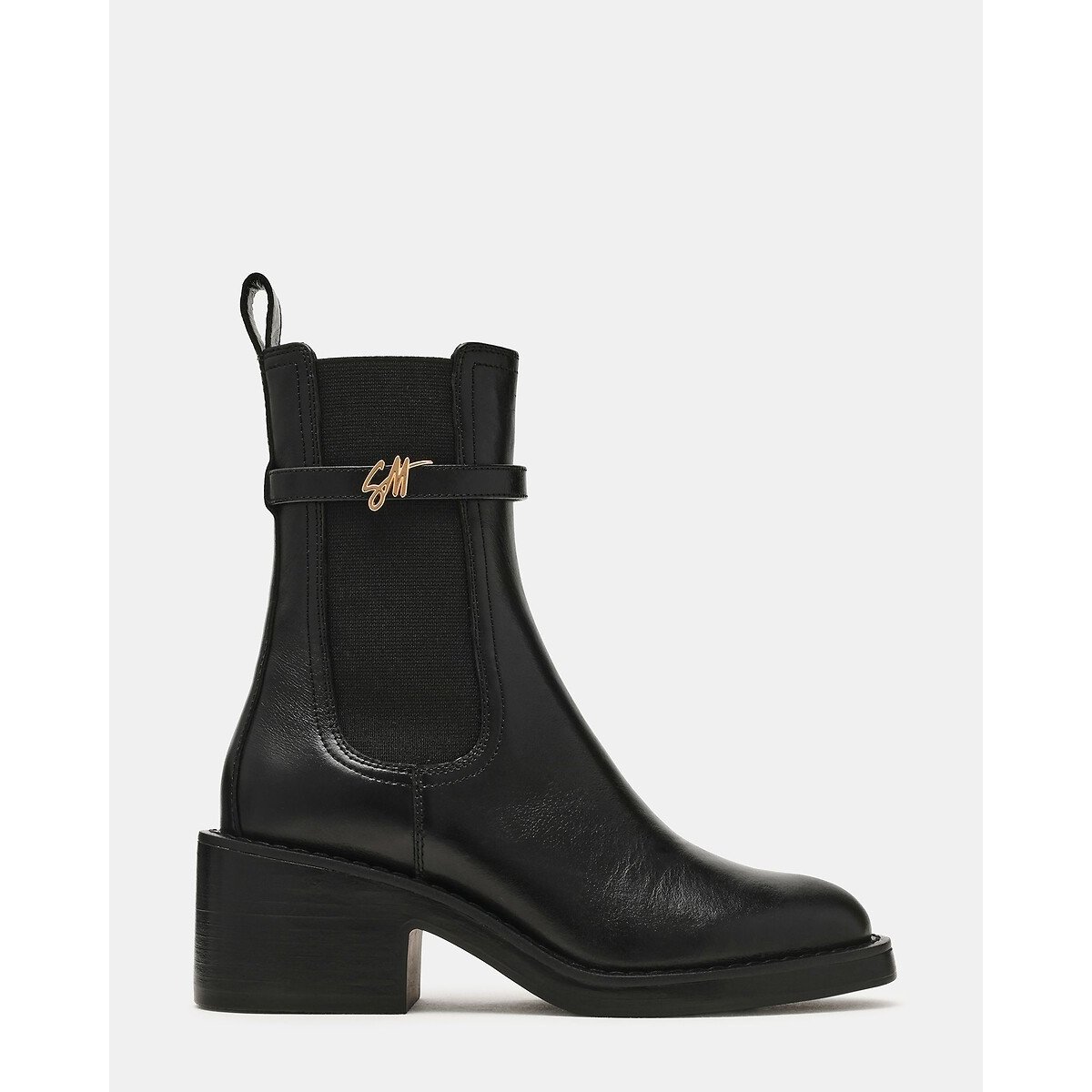 Botines Chelsea de ante CHARITY negro, STEVE MADDEN