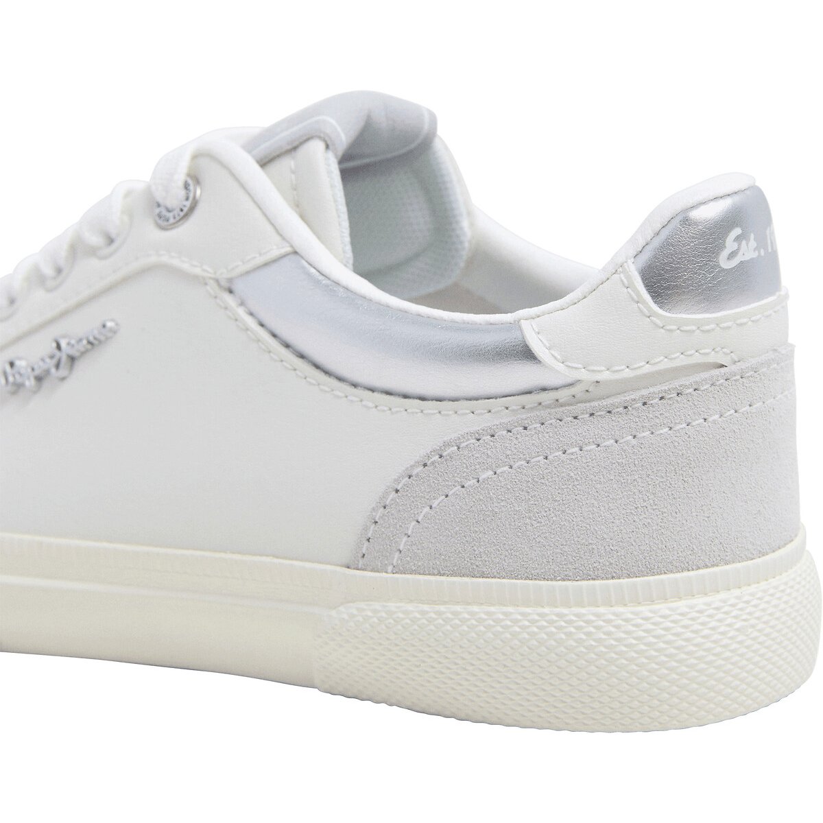 Sneakers Kenton Court bianco, PEPE JEANS
