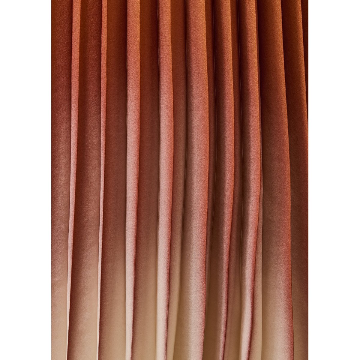 Jupe longue plissée à imprimé tie & dye chocolat, LA FEE MARABOUTEE