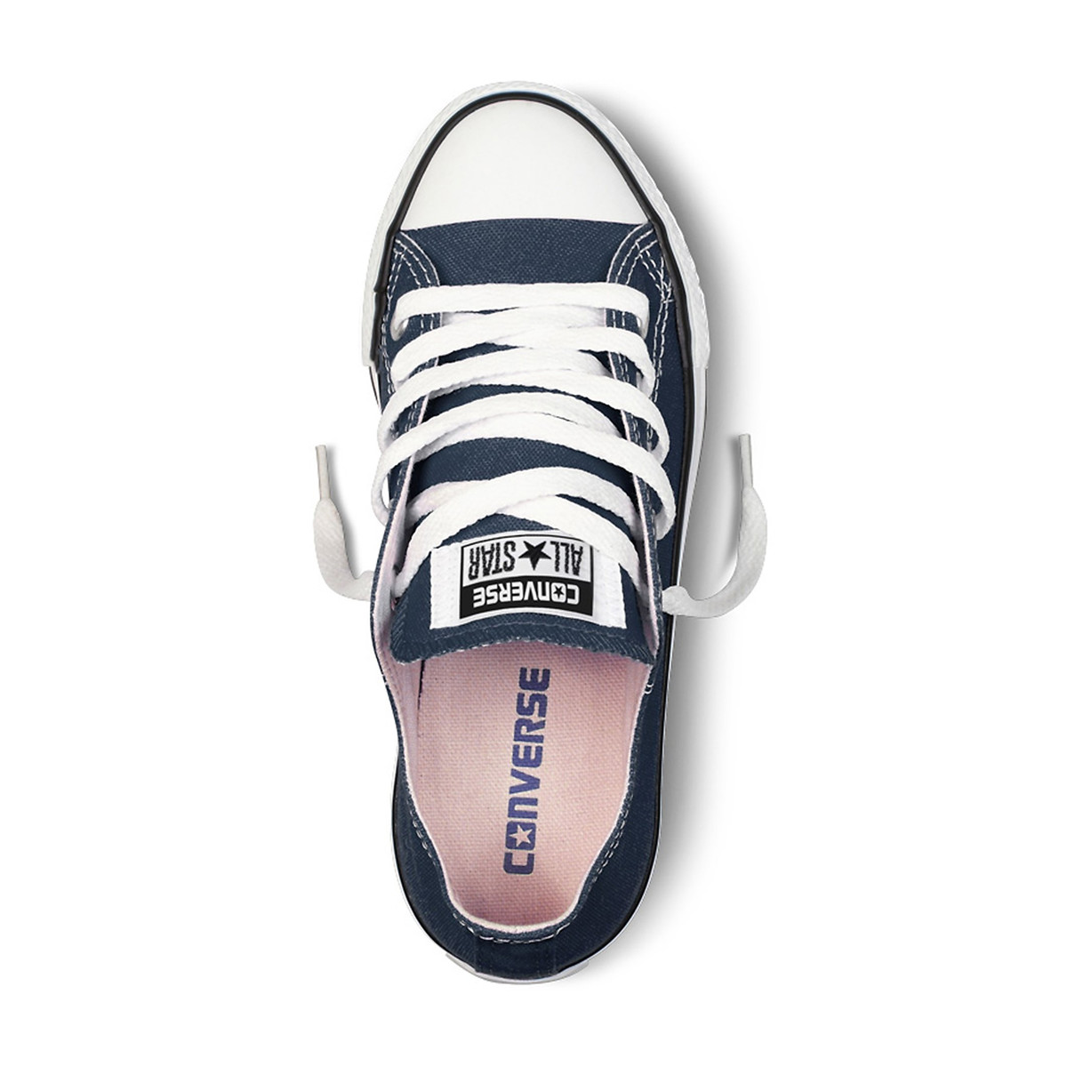 Kids Chuck Taylor All Star Core Canvas Ox Trainers navy blue, CONVERSE