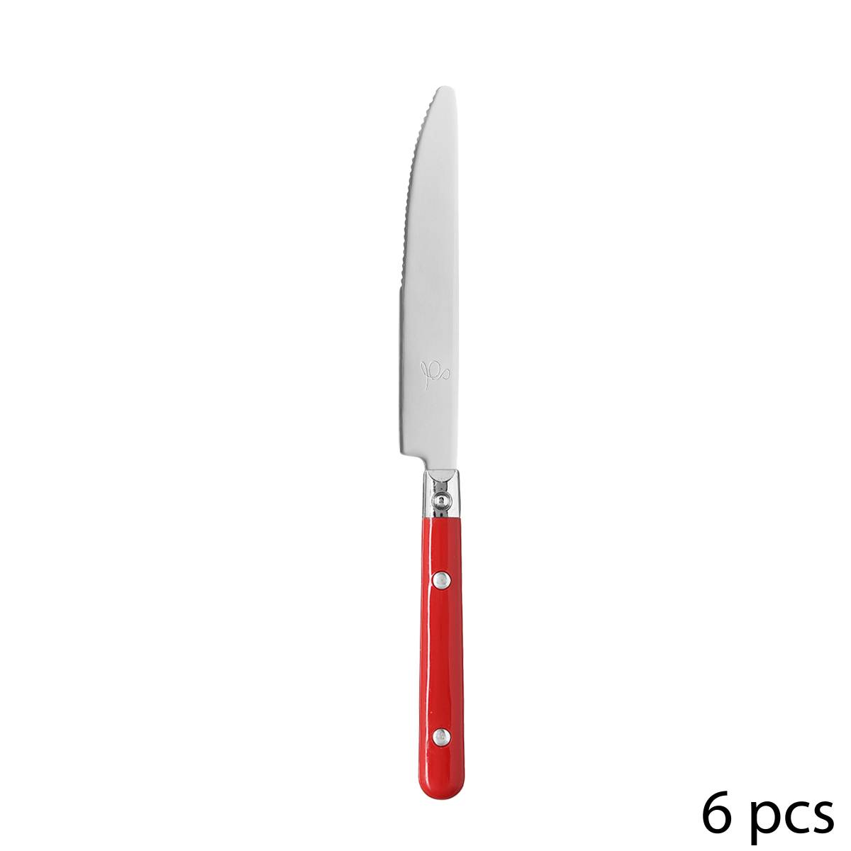 Ménagère 24 pièces en acier inoxydable BISTROT gris, SECRET DE GOURMET