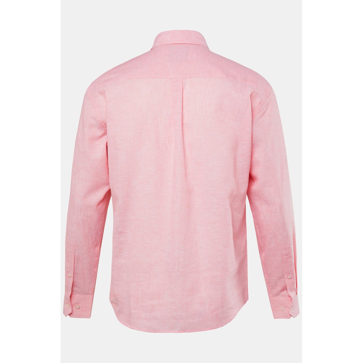 Chemise en lin mélangé fuchsia foncé, JP1880