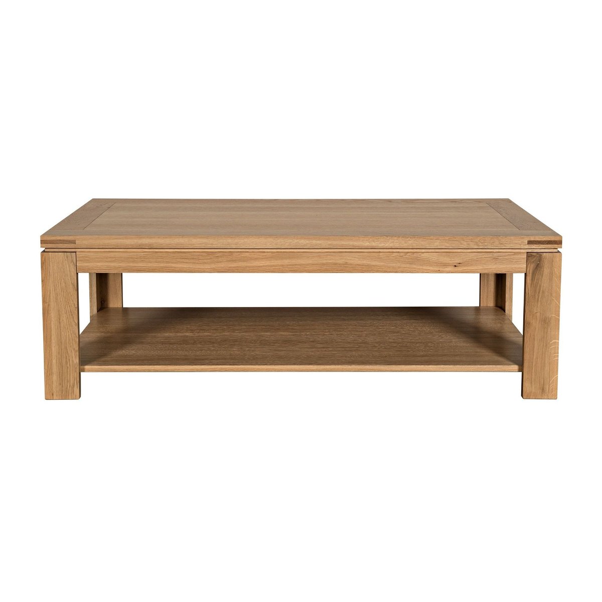 Table basse moderne bois chêne clair massif - BOSTON bois clair, HELLIN, DEPUIS 1862