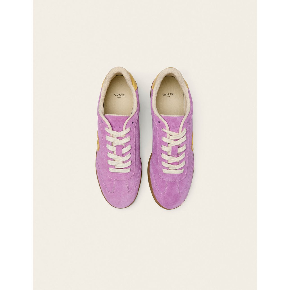 Baskets basses LUCIA fuchsia citron, ODAJE