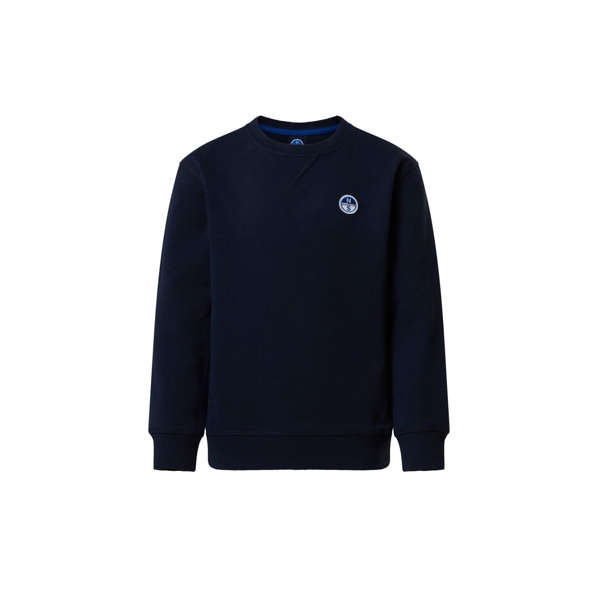 Sweat avec écusson de logo bleu marine, NORTH SAILS