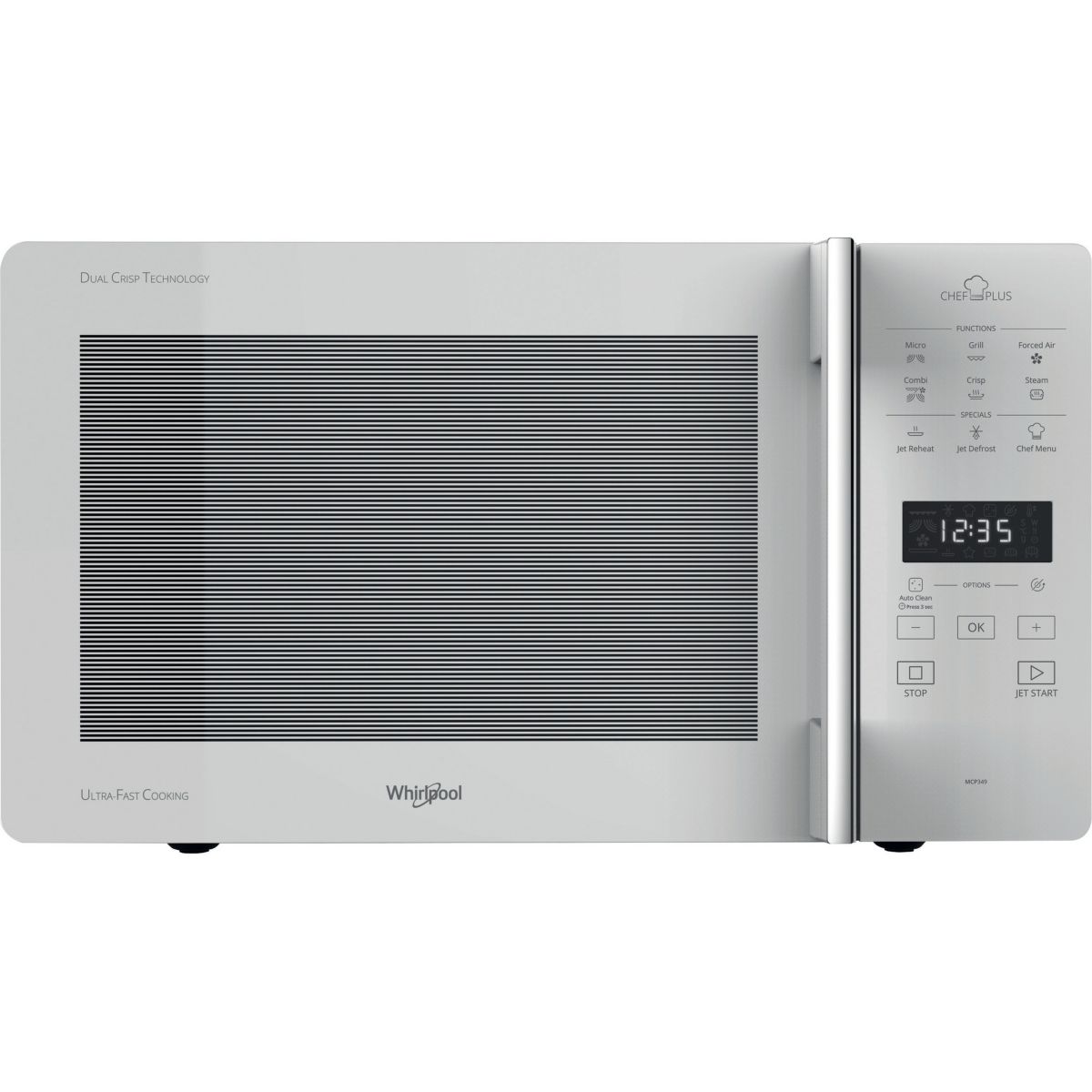 Micro ondes combiné MCP349WH crisp blanc, WHIRLPOOL