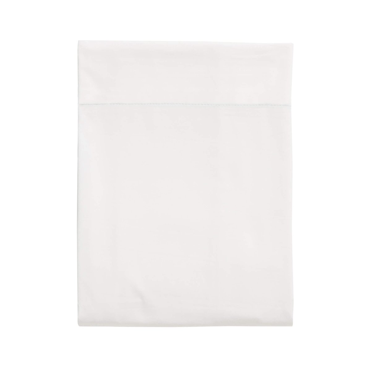 Drap plat coton made in France blanc, TERRE DE NUIT