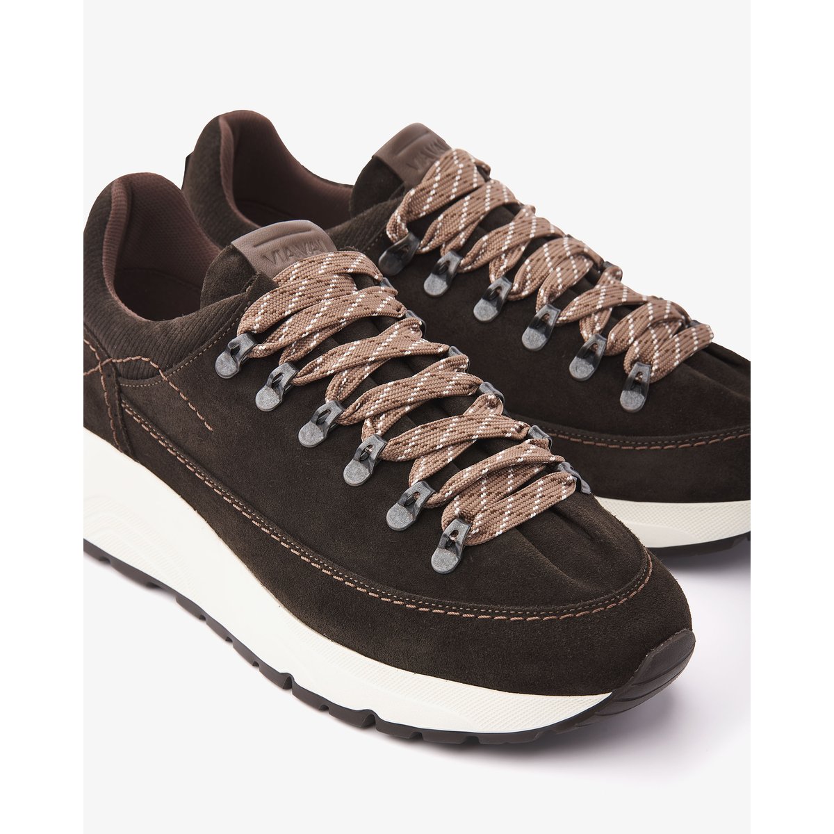 Baskets OWEN SPENCER brun foncé, VIA VAI