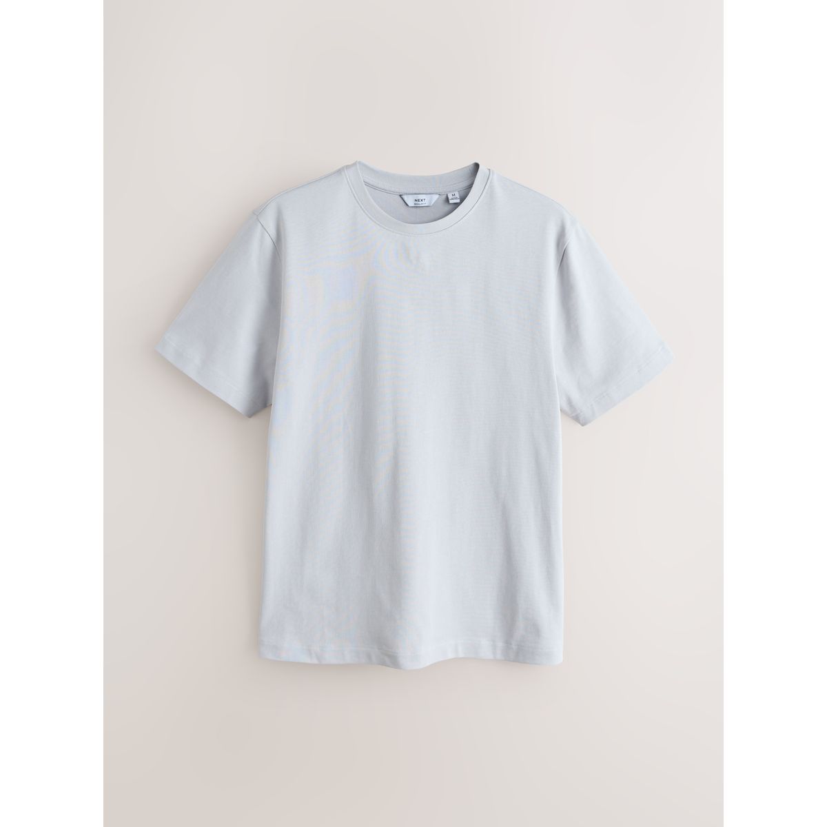 T-shirt, lot de 3 gris chiné / vert kaki / bleu clair, NEXT
