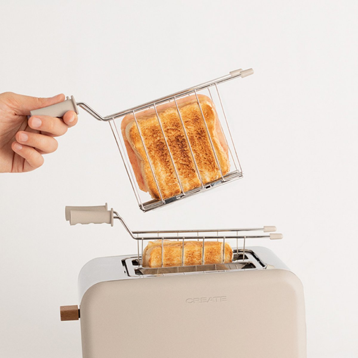 Pack TOAST RETRO + 2 GRILLES sable, CREATE
