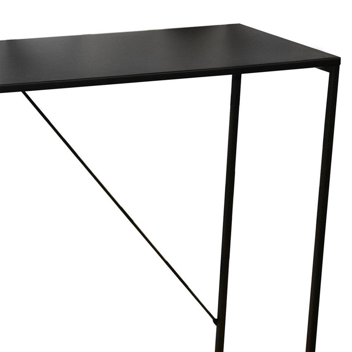 Console métal Madison noir, DECORATIE