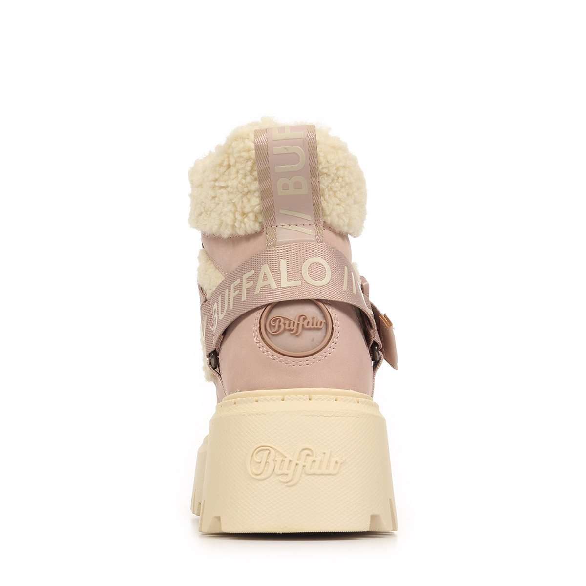 Bottes ASPEN COM MID WARM cream pink, BUFFALO