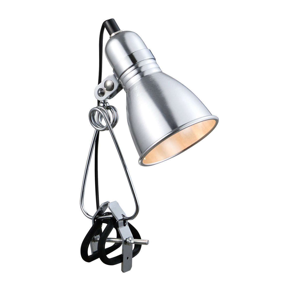 Luminaire à pince tête d'éclairage orientable en aluminium, PHOTO blanc, NORDLUX