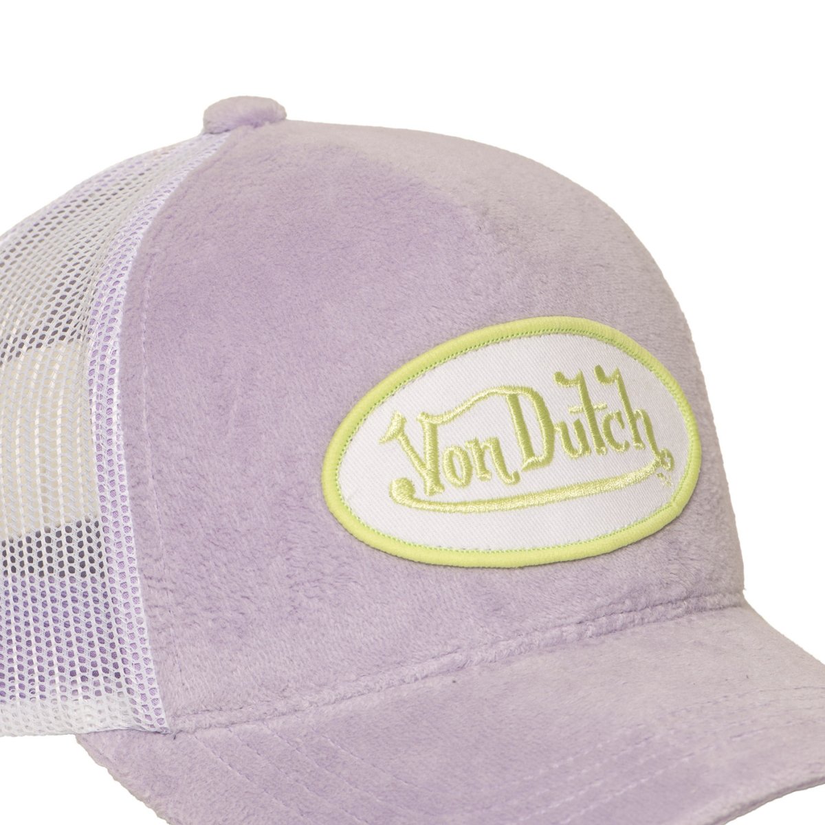 Casquette trucker KYLIE violet/vert clair/blanc, VON DUTCH