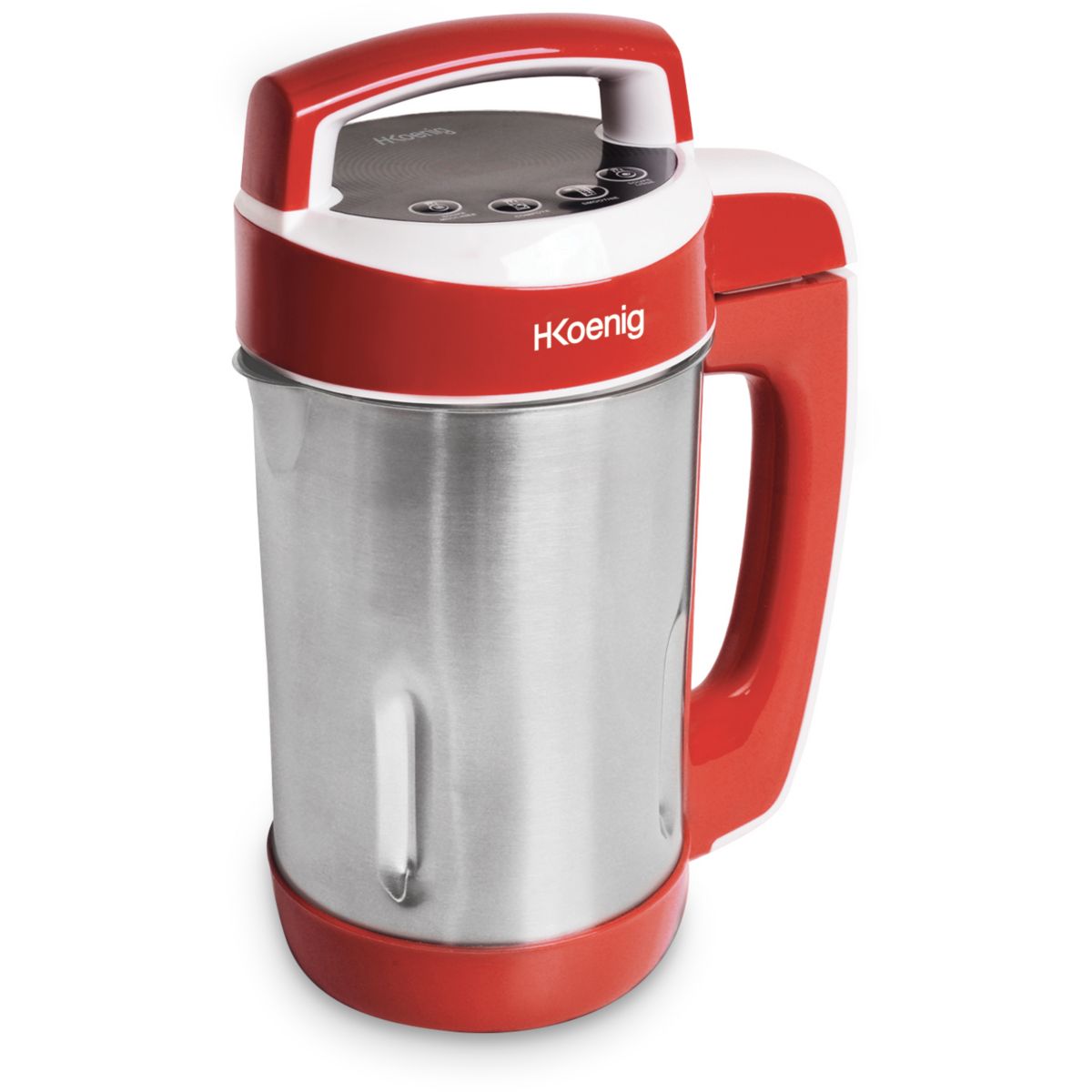 blender chauffant - mxc18 gris et rouge, H.KOENIG
