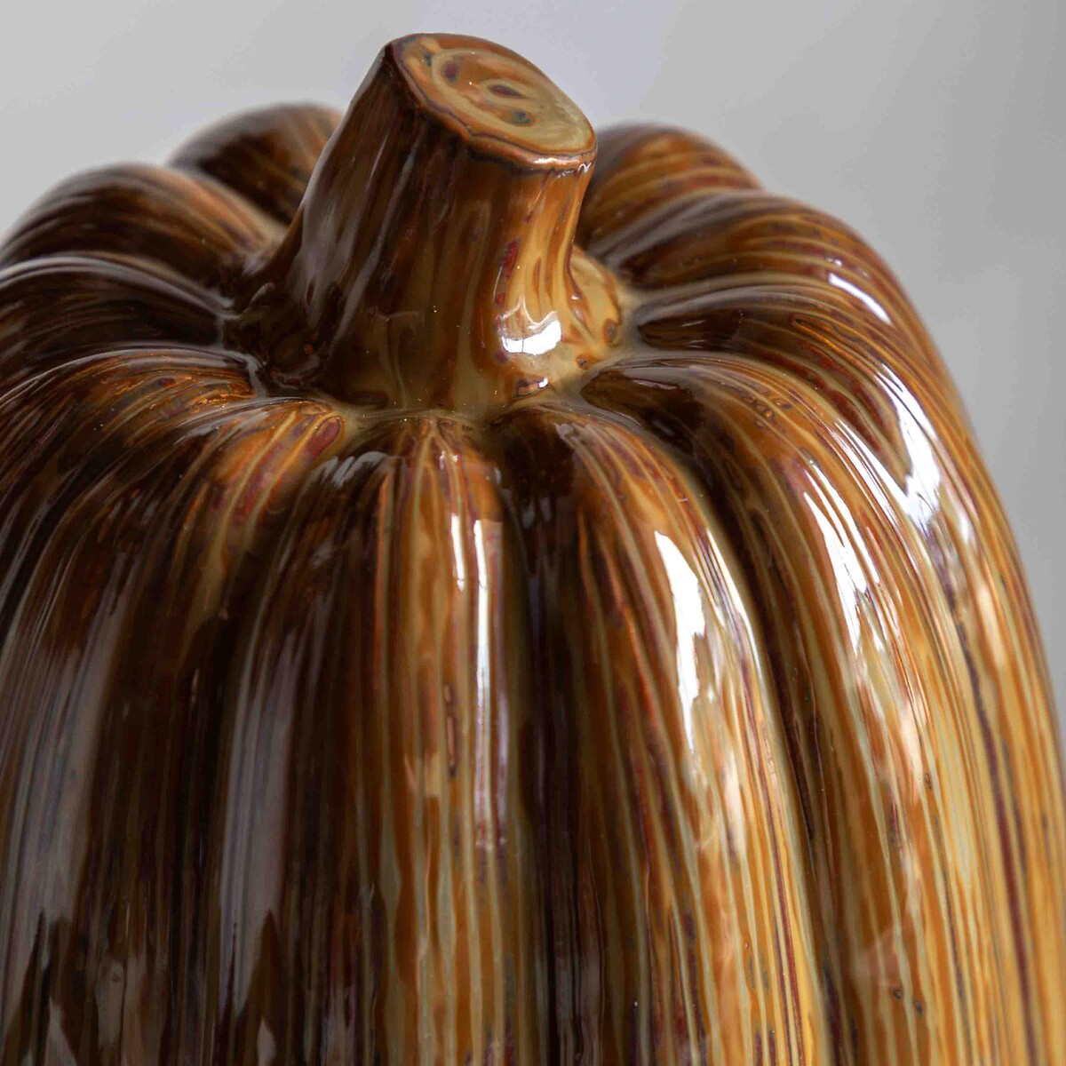 30cm Ceramic Pumpkin Ornament orange, ÉDITÉ