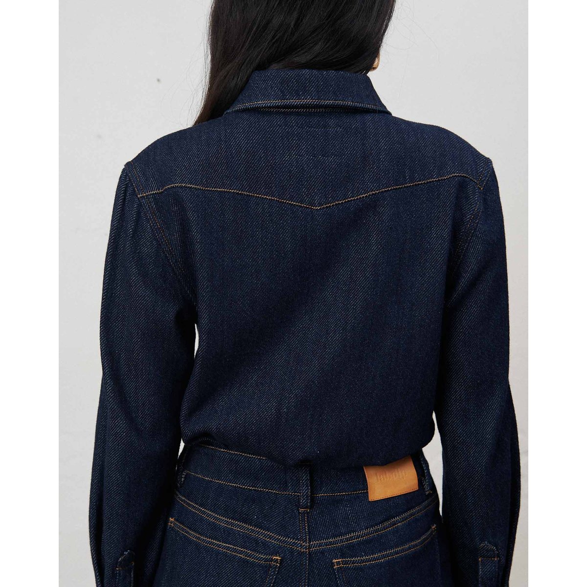 Chemise en jean dark blue, LABDIP