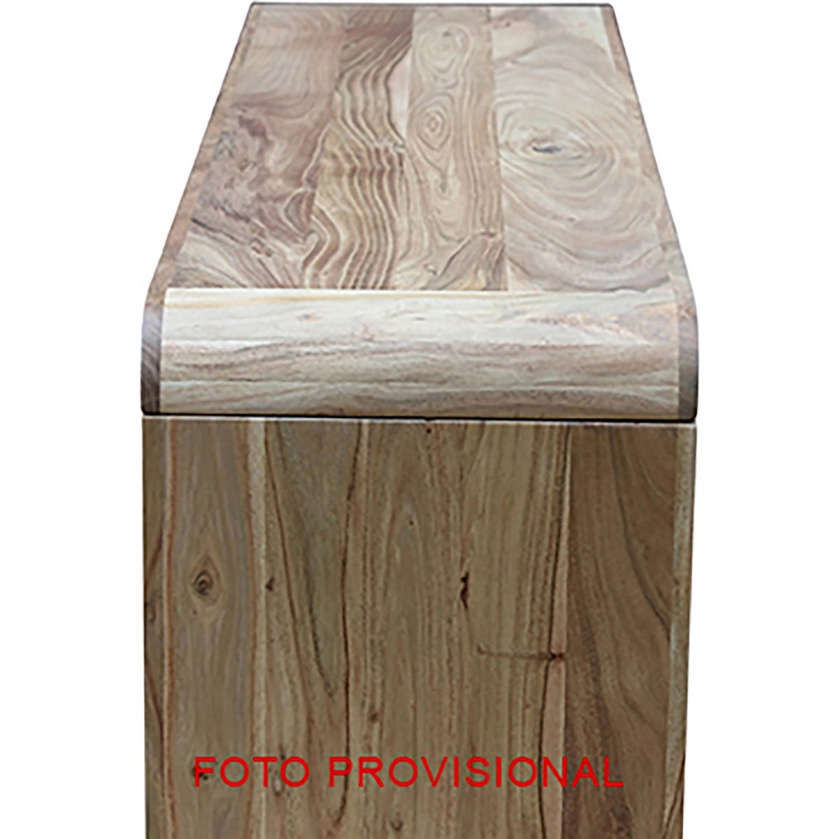 Meuble tv en bois d'acacia, Démontable bois d'acacia clair naturel, RECOLLECTION
