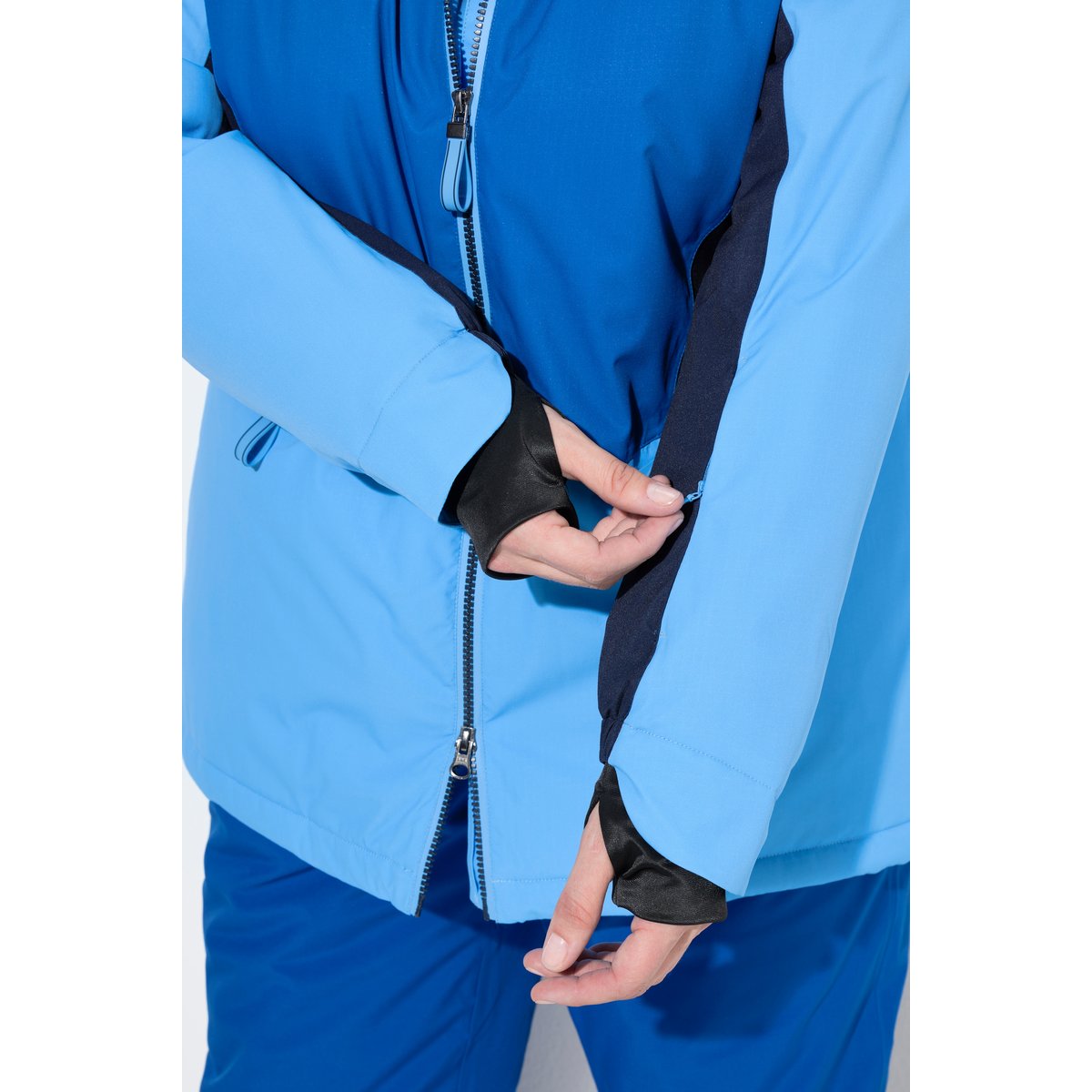 Veste technique HYPRAR, tissu imperméable jeans bleu, ULLA POPKEN