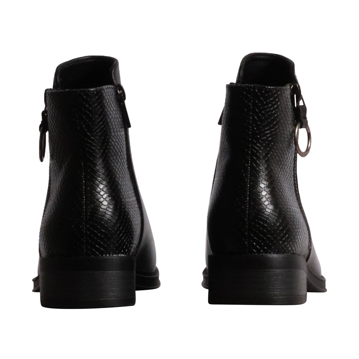 Bottines à Zip noir, ENZA NUCCI