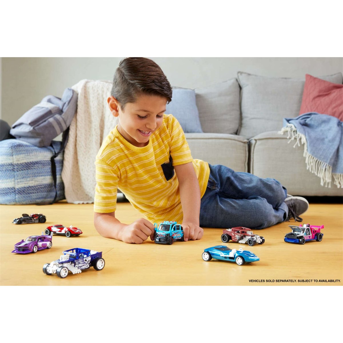Hot Wheels-Véhicule À Rétrofriction, assortiment multicolore, MATTEL