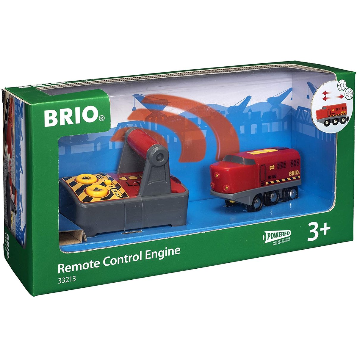 Train express radiocommandé rouge, BRIO
