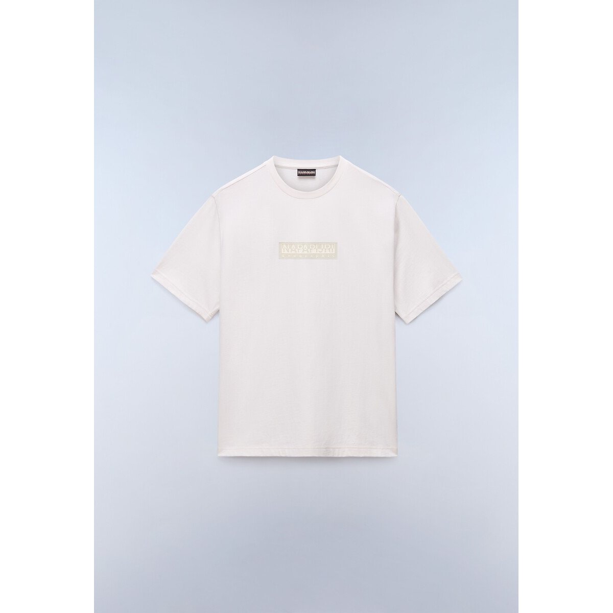 T-shirt col rond manches courtes blanc, NAPAPIJRI
