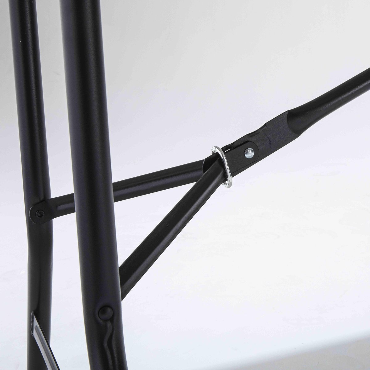 Table de réception pliante 180 cm PEHD, REKKEM blanc, OVIALA