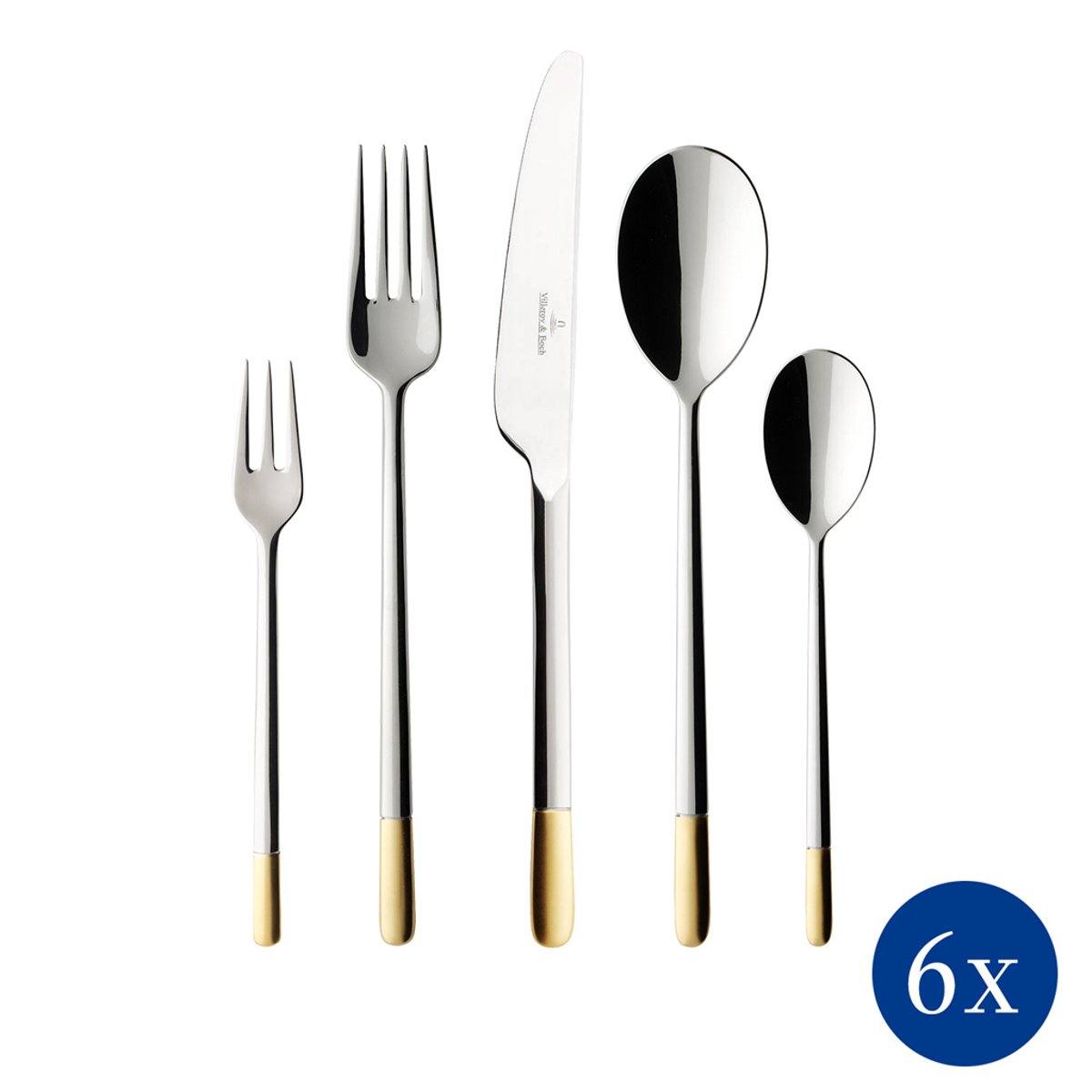 Ménagère 30Pcs. ELLA argent/platine, VILLEROY & BOCH