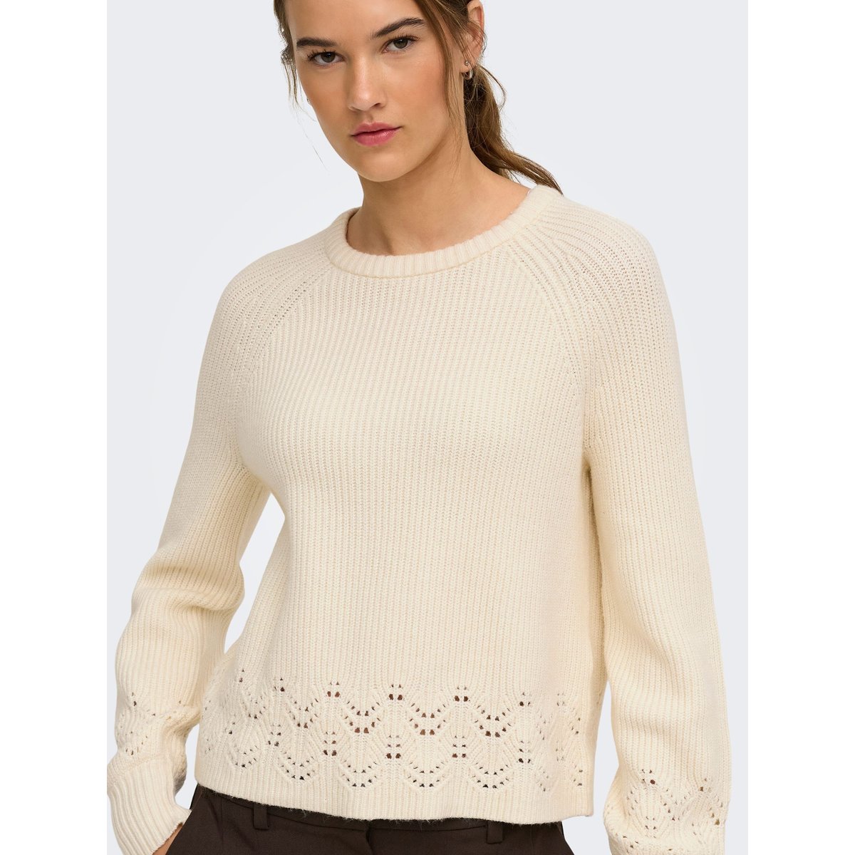 Pull En Maille whitecap gray, ONLY