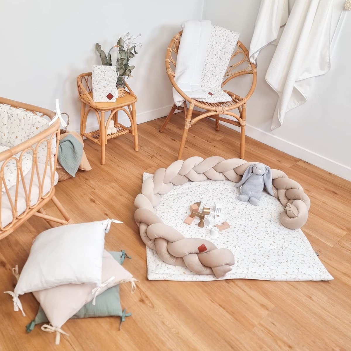 Housse pour coussin de maternité et d'allaitement SIDONIA sidonia, beige, écru, blanc, SEVIRA KIDS