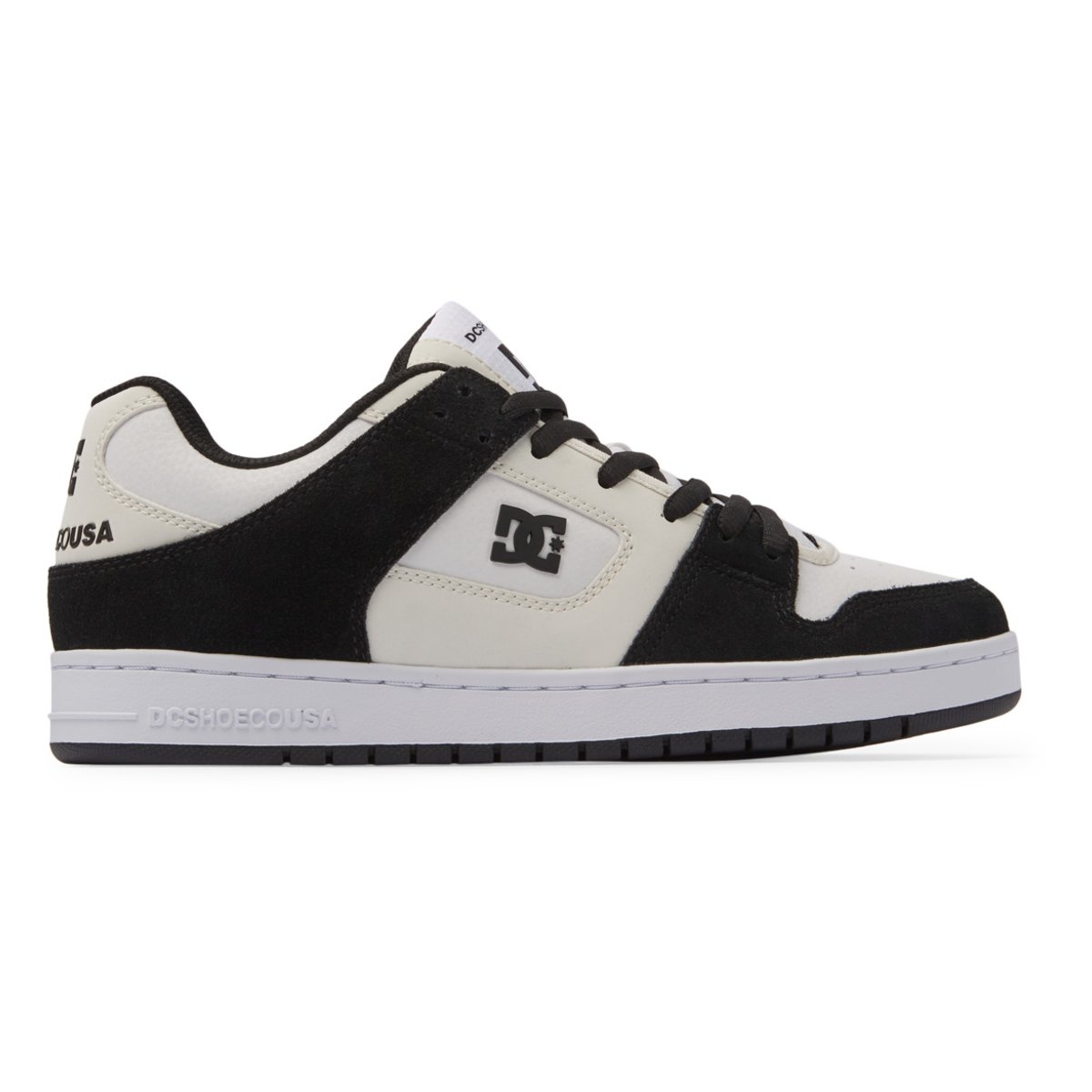 Chaussures en cuir MANTECA SE. blanc white/grey/black, DC SHOES