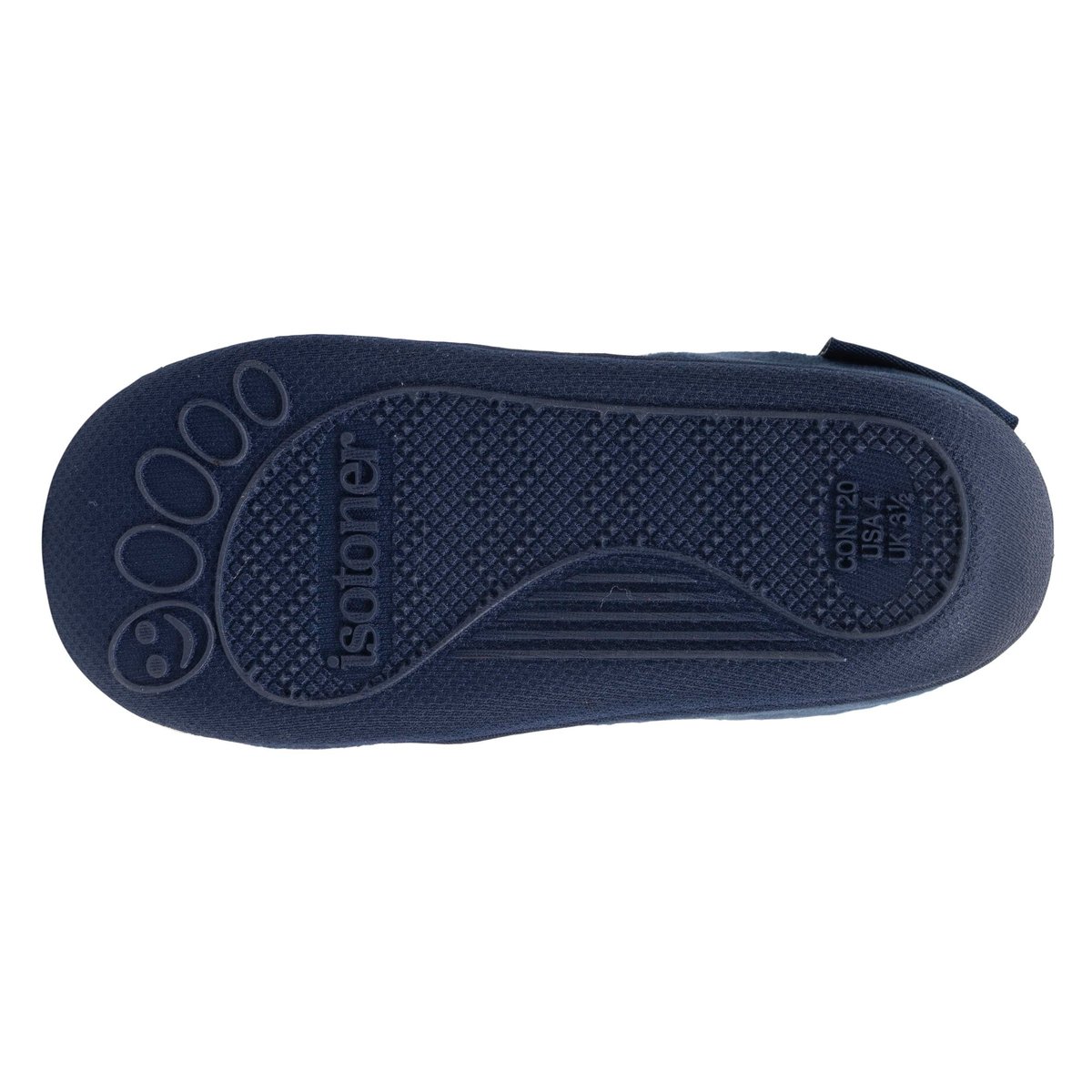 Chaussons Bottillons bleu, ISOTONER