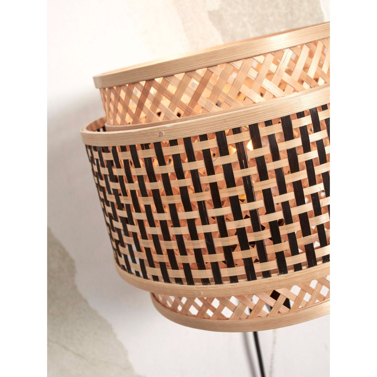 Lampe Murale Bambou BHUTAN naturel, GOOD & MOJO
