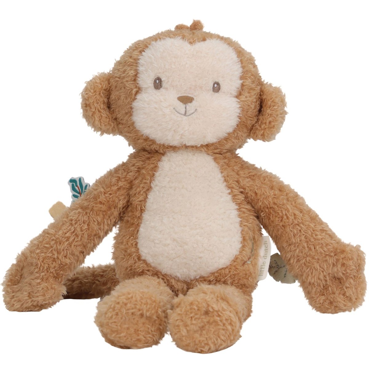 Peluche beige, marron, LITTLE DUTCH