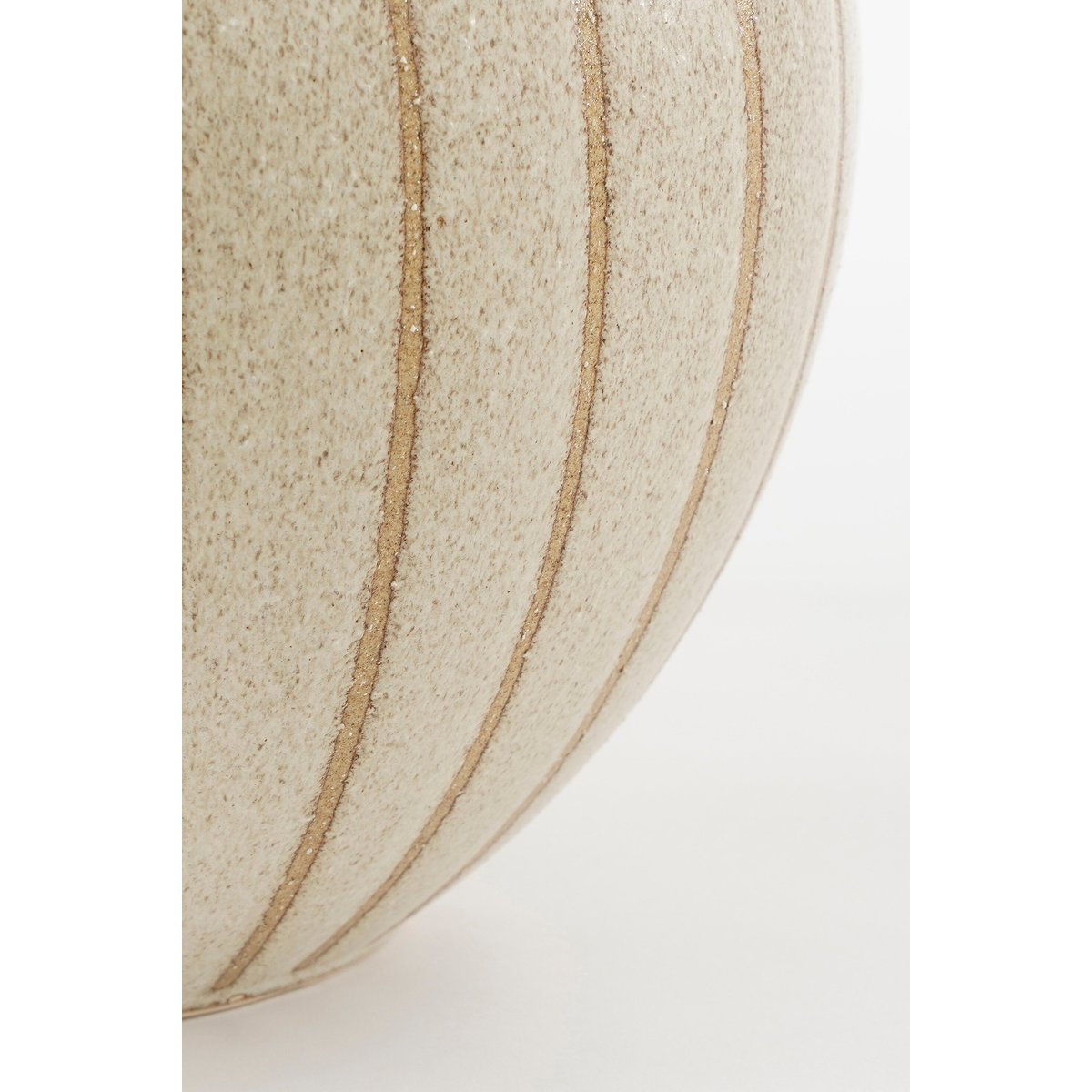Vase texturé H52 cm HOLM crème, MICA DECORATIONS