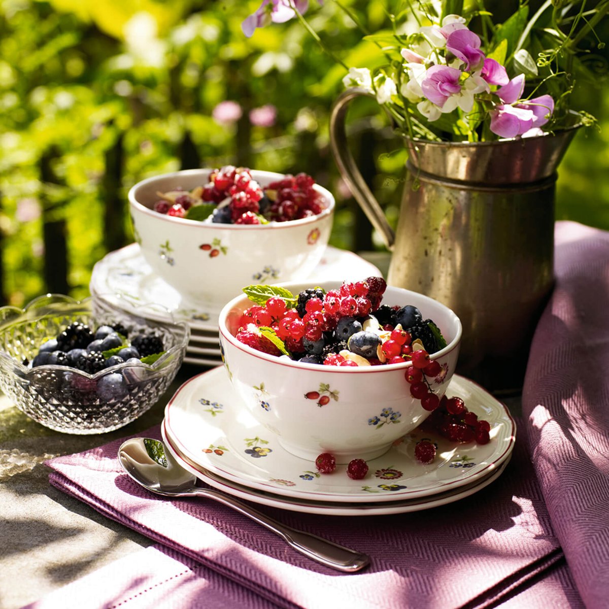 Bol À Céréales PETITE FLEUR blanc, VILLEROY & BOCH