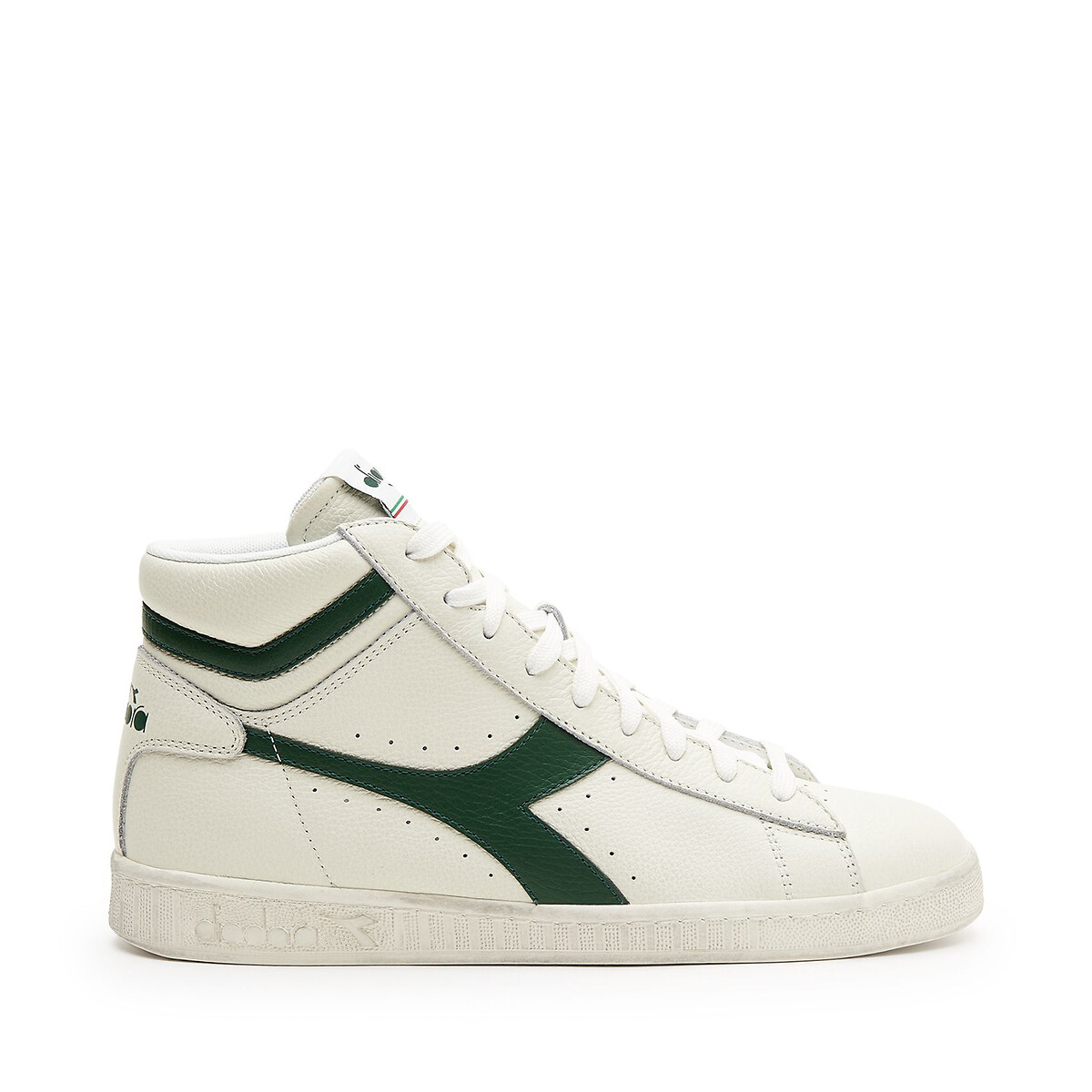 Baskets cuir game l low waxed blanc Diadora La Redoute