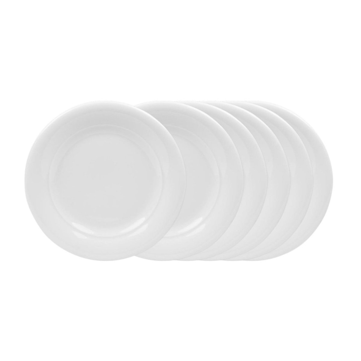 Assiette plate Artemis 28 cm (lot de 6) blanc, TABLE PASSION