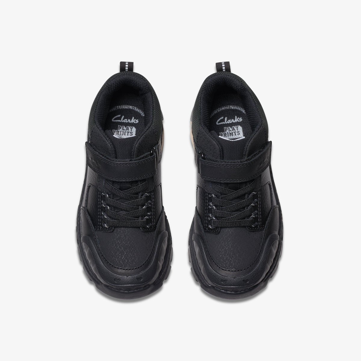 Boots Cuir Coupe Large STEGGY 2 GLOW K noir, CLARKS