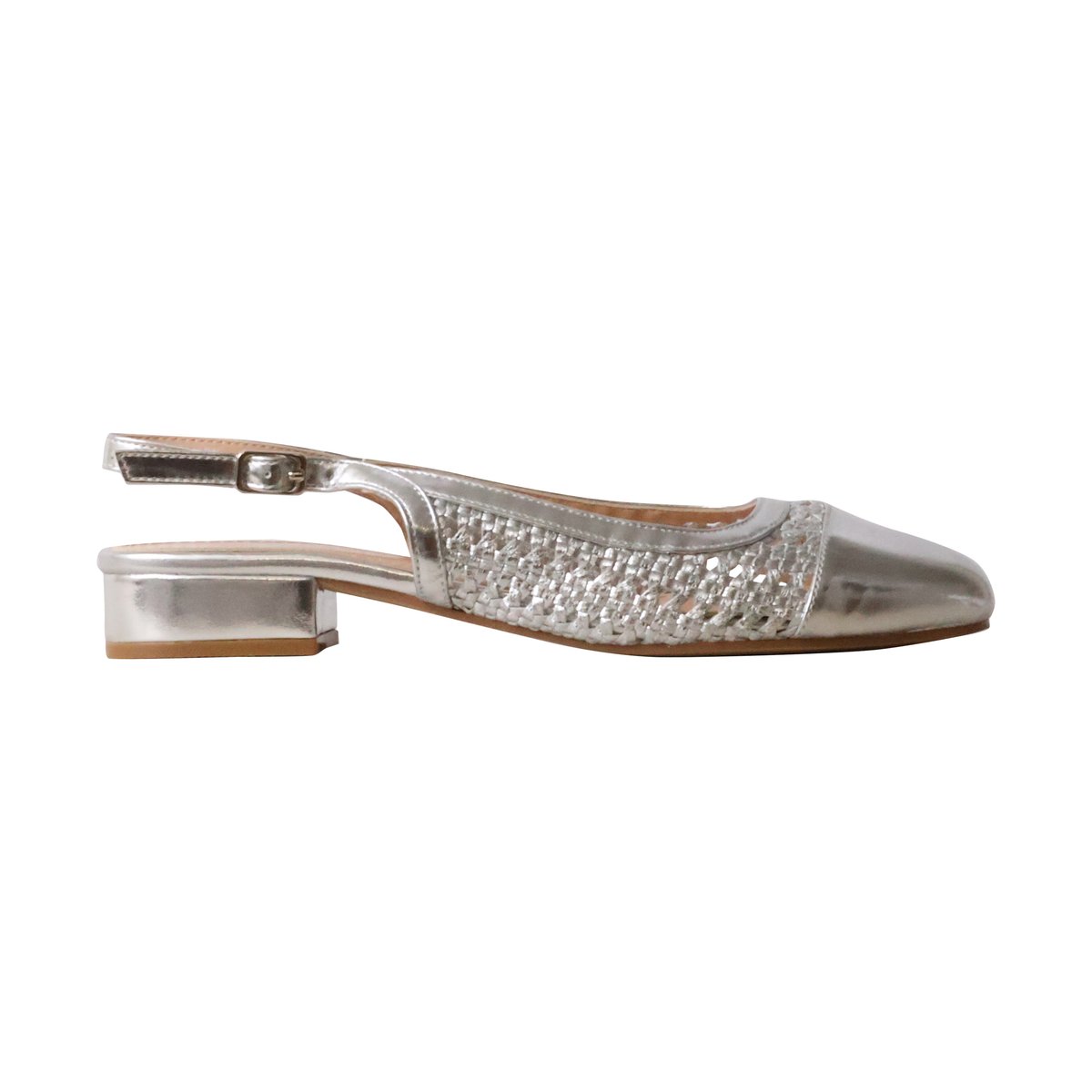 Escarpins à Brides argent/silver, ENZA NUCCI