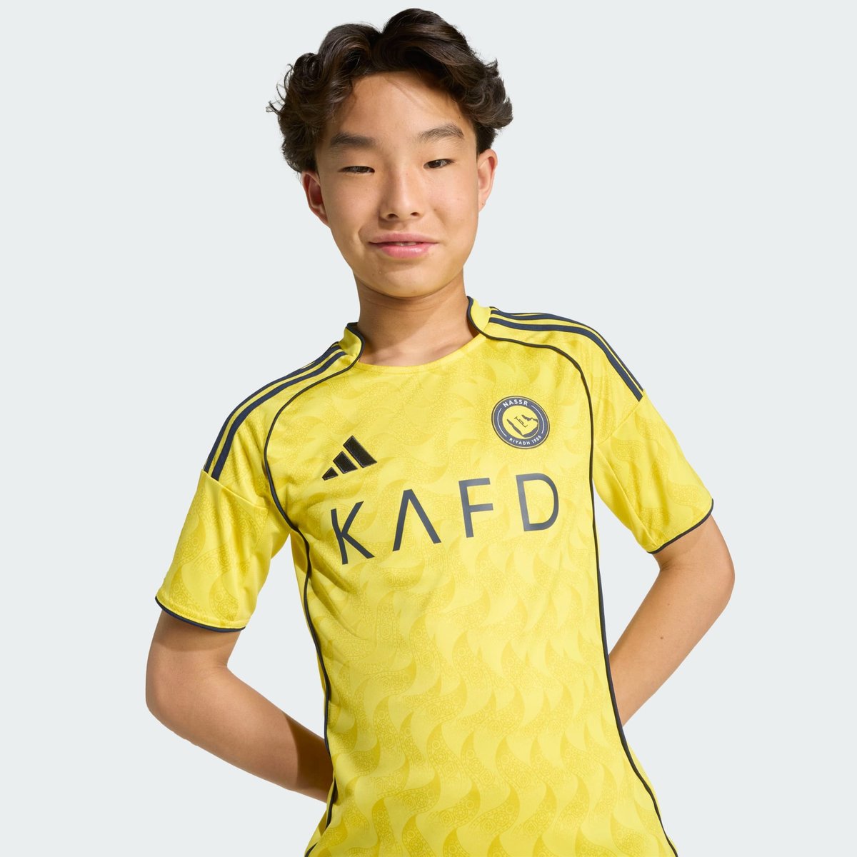 Maillot Domicile Al Nassr Fc 25/26 Maillot Domicile Al Nassr Fc 25/26 impact yellow / night indigo, adidas Performance