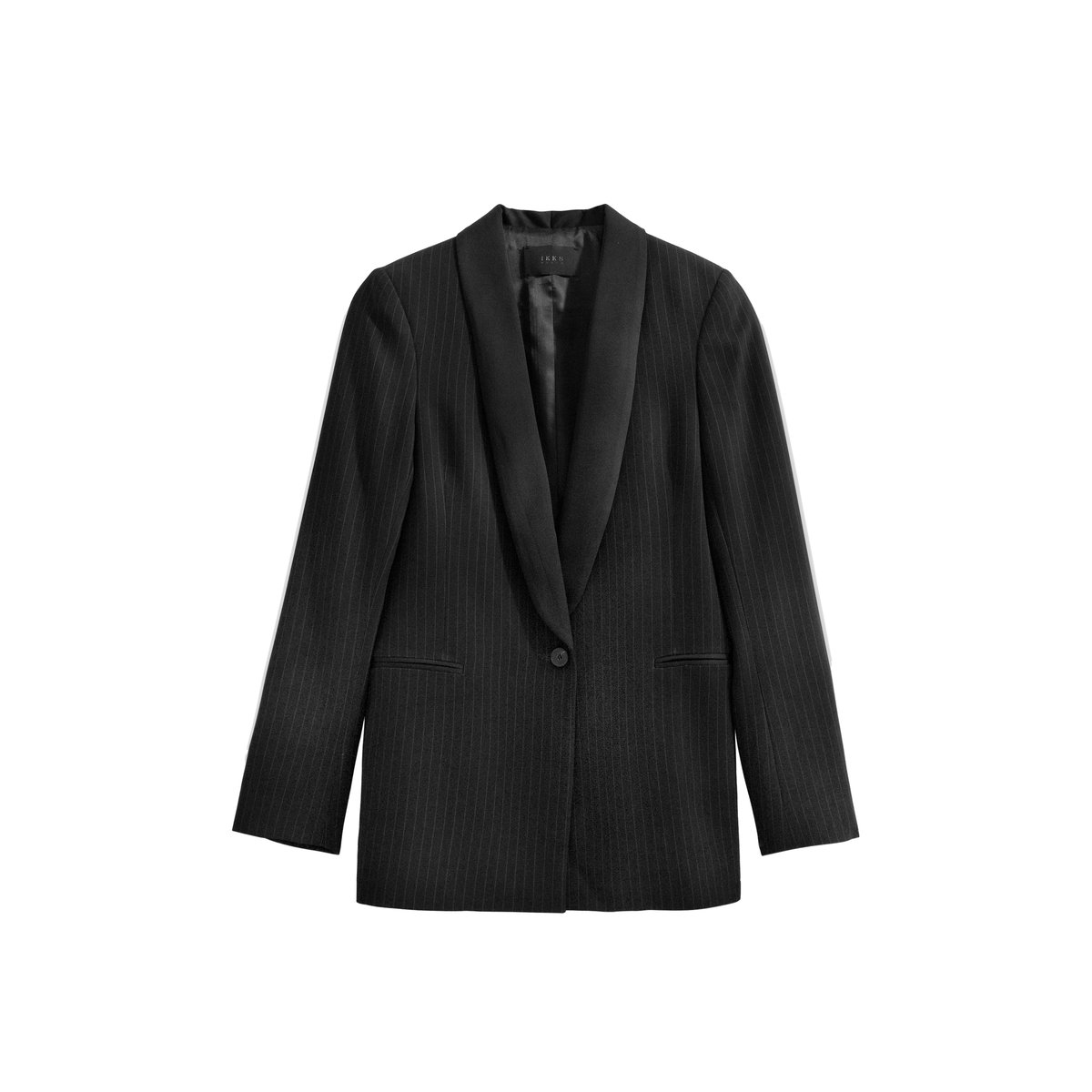 Veste de tailleur rayures tennis noir, IKKS
