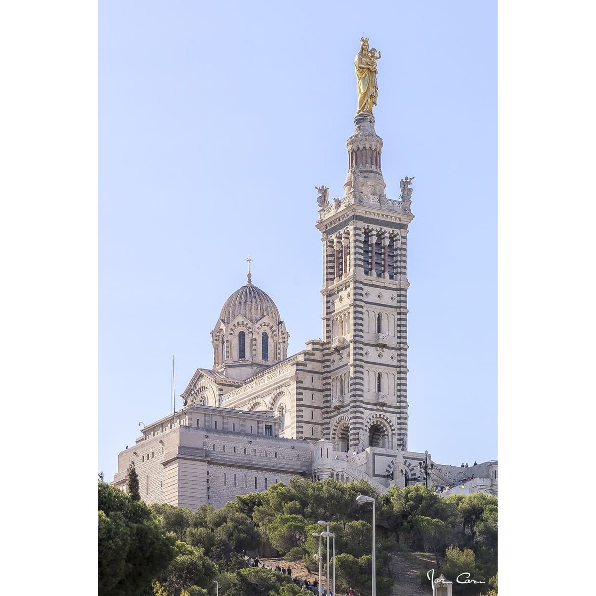 Tableau Mural Notre-dame De La Garde ARCHITECTURE tableau en verre synthétique, CEANOTHE
