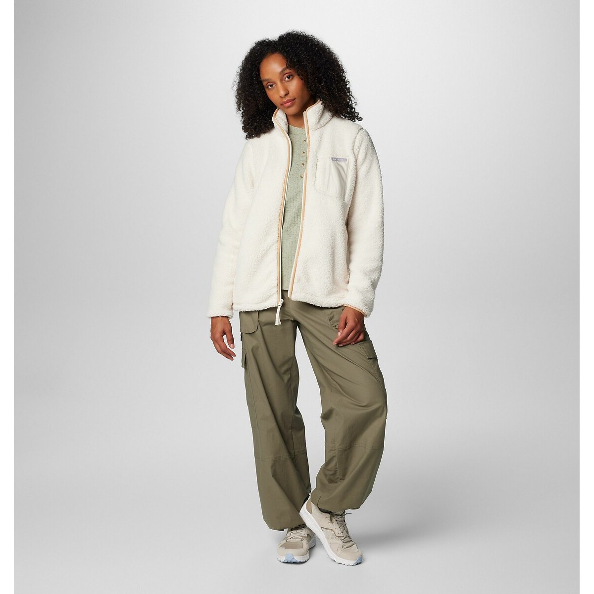 West Bend™ Fleece with High Neck ecru , COLUMBIA