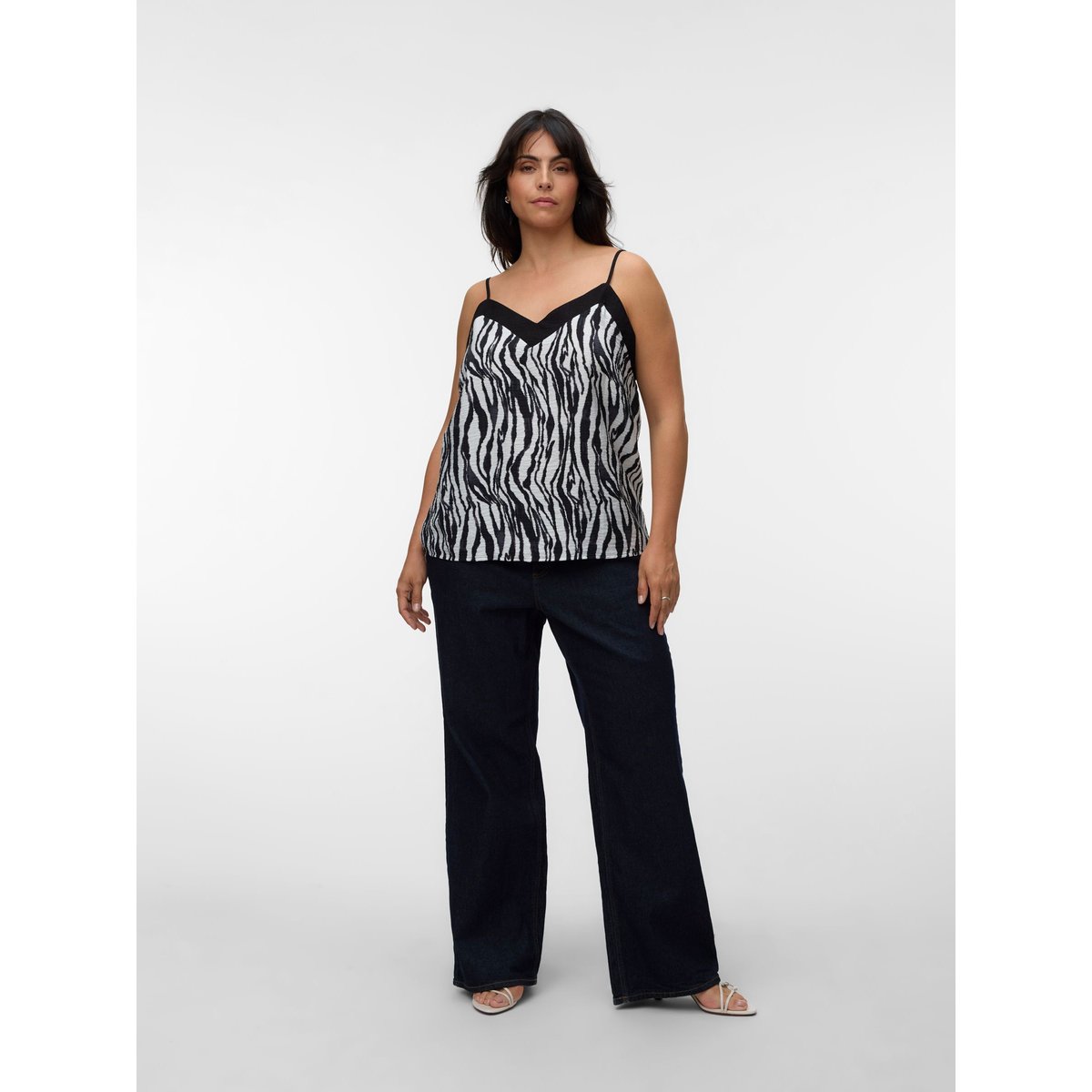 Top noire - black, VERO MODA