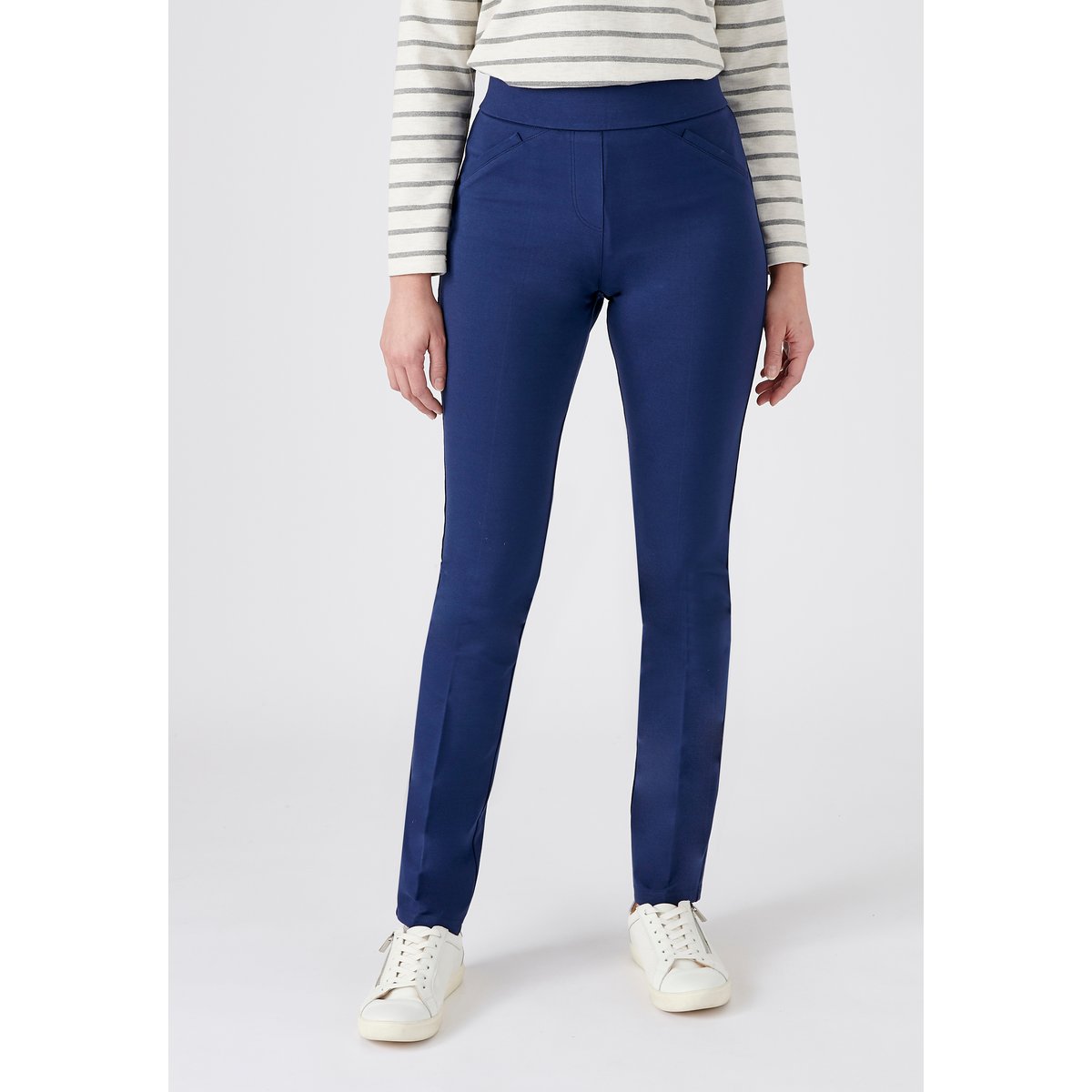 Legging maille milano Perfect Fit bleu marine, DAMART
